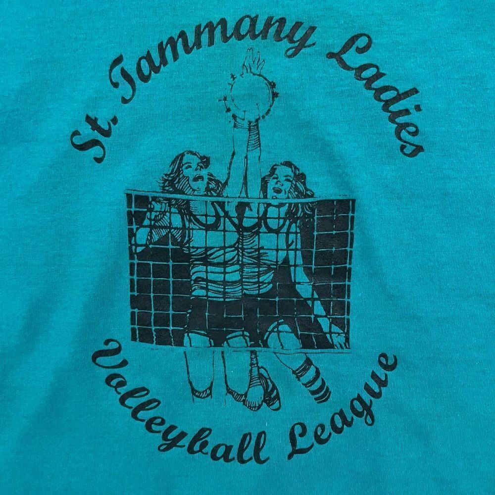 Vintage 90s Volleyball league shirt women's M